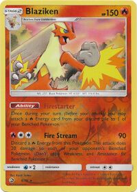 Sun and Moon era holo example